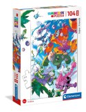 Clementoni: Puzzle 104el. Maxi Super Friends! Clementoni