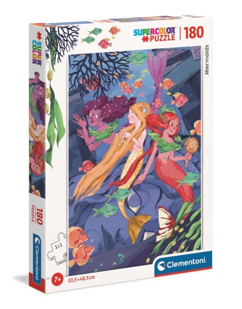 Clementoni - Puzzle 180el. Mermaids Clementoni