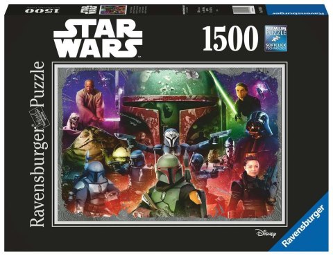 Ravensburger - Puzzle 2D 1500 elementów: Boba Fett. Łowca nagród Ravensburger