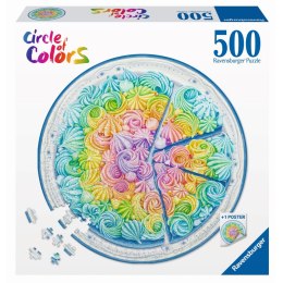 Ravensburger: Puzzle 500el. - Paleta kolorów. Ciacho Ravensburger