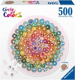 Ravensburger: Puzzle 500el. - Paleta kolorów. Donuty Ravensburger