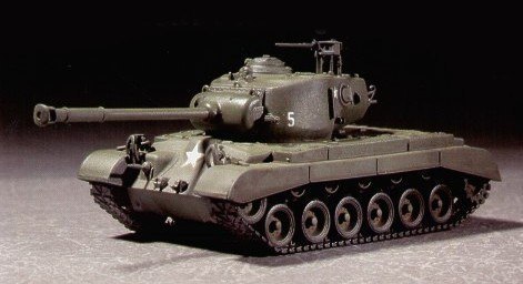 US M26A1 Pershing Trumpeter