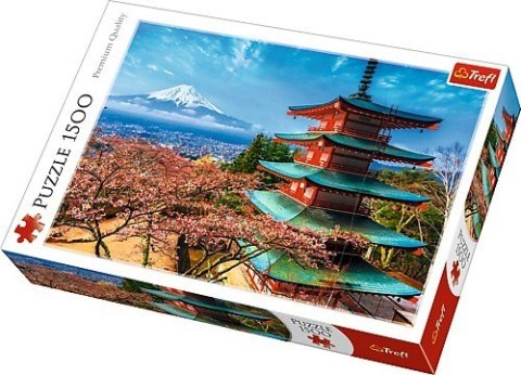 Puzzle 1500 elementów Góra Fudżi Trefl