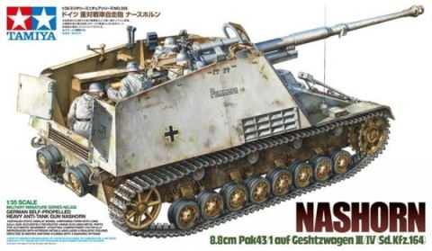 German Self-Propelled Heavy Anti-Tank Gun Nashorn Tamiya