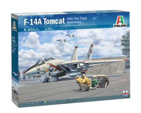 Model plastikowy F-14A Tomcat Recessed Line Panels 50t Italeri