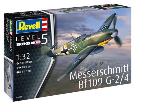 Model do sklejania Messerschmitt BF 109G-2/4 1/32 Revell