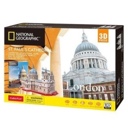 Puzzle 3D Katedra św. Pawła National Geographic Cubic Fun