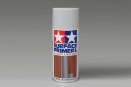 Surface Primer L Gray 180 ml Spray Tamiya