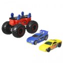 Monster Truck Mix żółty i niebieski Hot Wheels