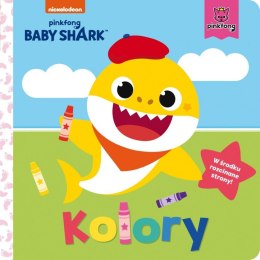 Książeczka kartonowa Baby Shark. Kolory Wydawnictwo Słowne