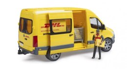 Bus MB Sprinter DHL z figurką i akcesoriami BRUDER