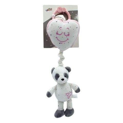 Pozytywka Panda różowa 35 cm TULILO