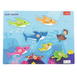 Układanka drewniana Baby Shark 8 elementów Trefl Drewno