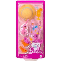 Zestaw ubranek Moja pierwsza Barbie, Na plaży Mattel