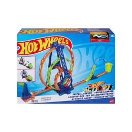 Tor samochodowy Action Potrójna pętla Hot Wheels