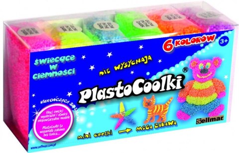 Sellmar Plastocoolki świecące 6 sztuk Abino