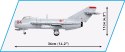 Historical Collection Cold War MIG-17 Freasco 588 kl. Cobi Klocki