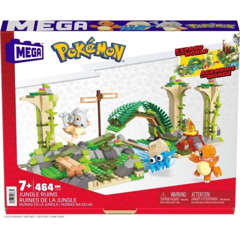 Klocki Mega Pokemon Zapomniane ruiny 464 elementów Mega Bloks