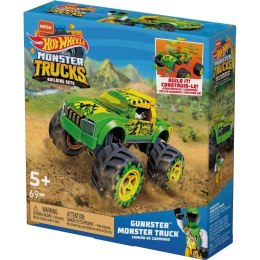 Klocki Monster Trucks Gunkster Mały pojazd do zbudowania Mega Bloks