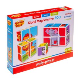 Klocki magnetyczne ZOO SP83644 Smily Play