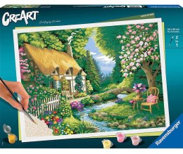 Ravensburger: CreArt: Domek nad rzeką