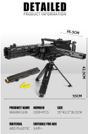 Klocki Mould King 14009 - Maxim Gun