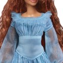 Disney Mała Syrenka Ariel Fashion Lalka na lądzie w charakterystycznej niebieskiej sukience Mattel