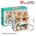 Puzzle 3D Domek dla lalek Dreamy Cubic Fun