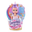 Lalka 4.7 cala Księżniczka Jednorożec Babeczka 48 sztuk Sparkle Girlz