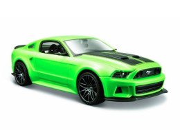 Model kompozytowy Ford Mustang Street Racer zielony 1/24 Maisto