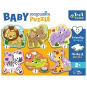 Układanka Baby Progressive Puzzle Safari Trefl