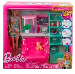 BARBIE Lalka relaks w kafejce Mattel