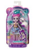 Lalka i figurka Enchantimals Fioletowa panda Mattel