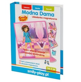 Układanka magnetyczna Modna Dama Smily Play