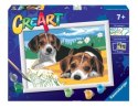 Malowanka CreArt dla dzieci Szczeniaczki Jack Russel Ravensburger Polska