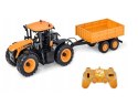 Pojazd Double Eagle Traktor JCB Farm z przyczepą R/C ATA