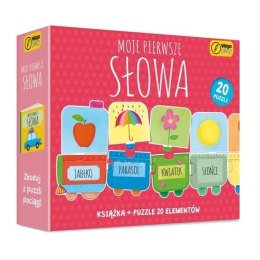 Puzzle 20 elementów Moje pierwsze słowa Wilga Play