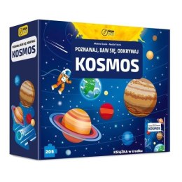 Puzzle 205 elementów Kosmos. Poznawaj, baw się, odkrywaj Wilga Play