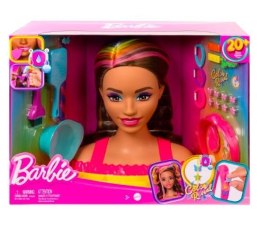 Barbie Głowa do stylizacji Neonowa Brąz Mattel