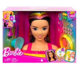 Barbie Głowa do stylizacji Neonowa Mattel