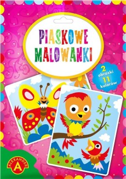 Piaskowe malowanki ptaszki, motyle Alexander