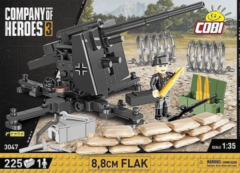 COH3 Flak 88 225 klocków Cobi Klocki