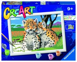 Malowanka CreArt dla dzieci Jaguary Ravensburger Polska