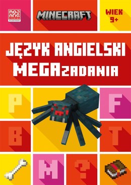 Książka - Minecraft. Język angielski. Megazadania 9+