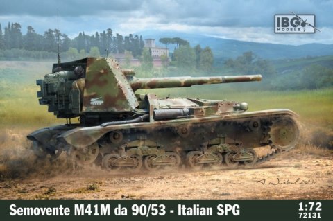 Model plastikowy Semovente M41M da 90/53 Italian Selfproelled