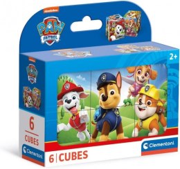 Klocki obrazkowe 6 elementów Paw Patrol