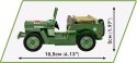 Klocki Willys MB 132 elementy