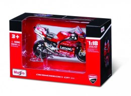 Model metalowy GP Racing Ducati 650 Lenovo 1/18