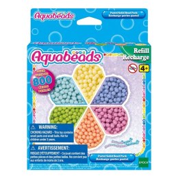 Aquabeads - Pastelowe koraliki podstawowe zestaw uzupełniający