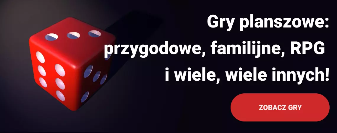 Gry planszowe, przygodowe, familijne